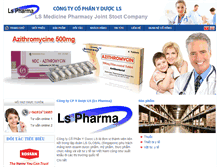 Tablet Screenshot of lspharma.net